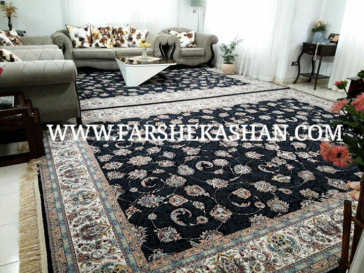 فرش زمرد کاشان